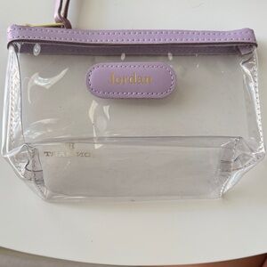 Jon Hart small clear pouch